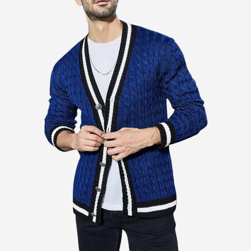 Brackenhide Cable Button Cardigan