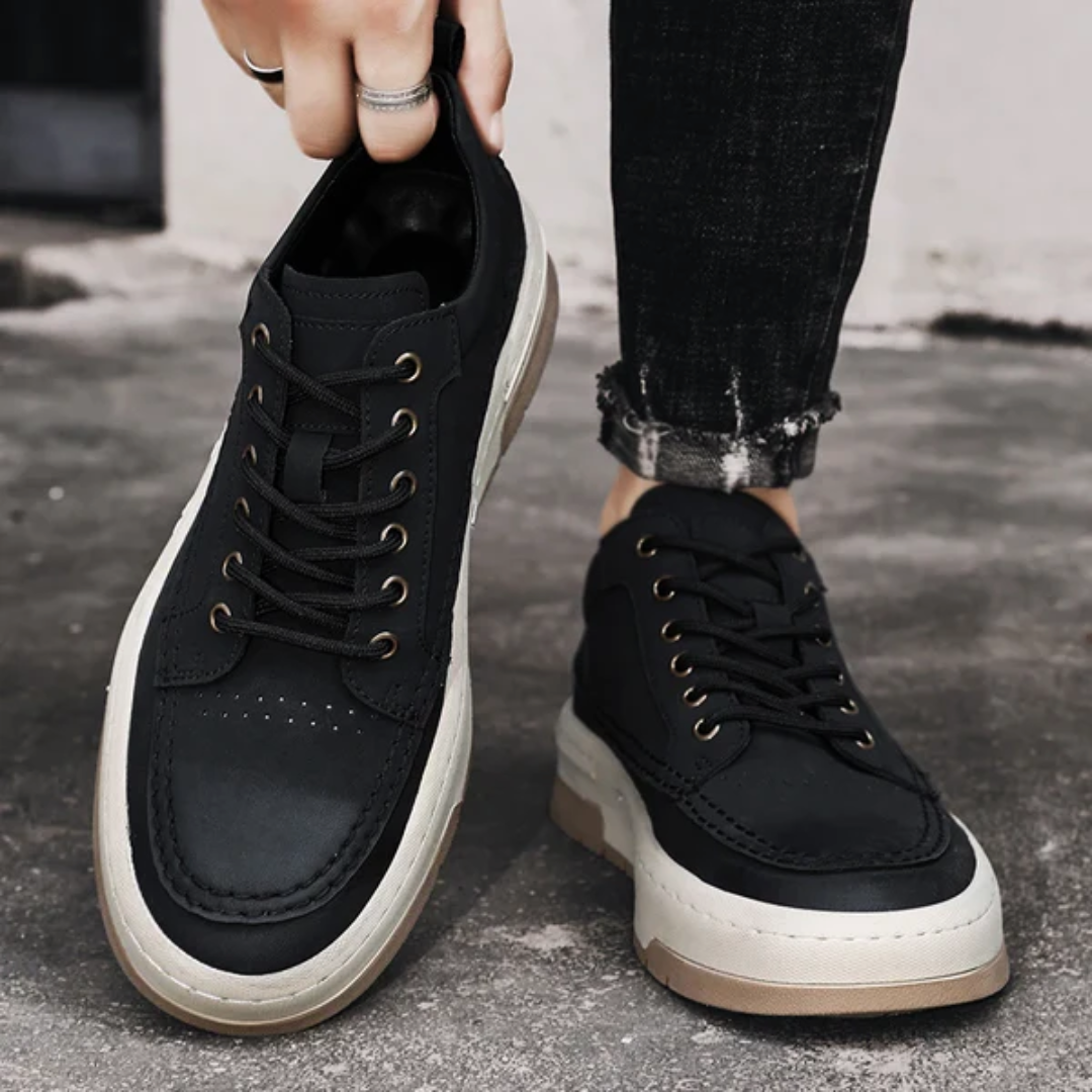 The Switchback Leather Sneaker