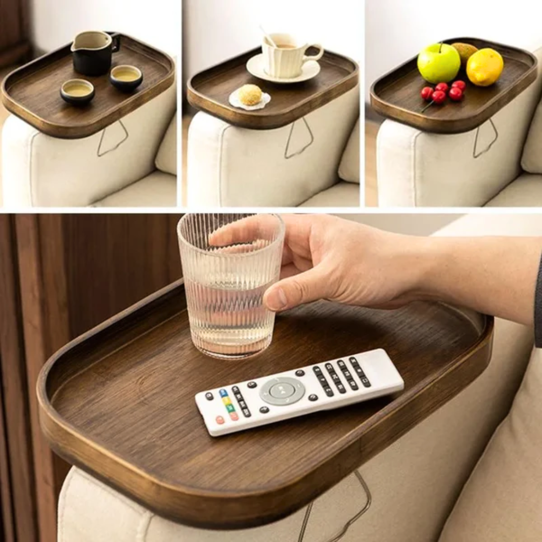 Wooden Sofa Tray