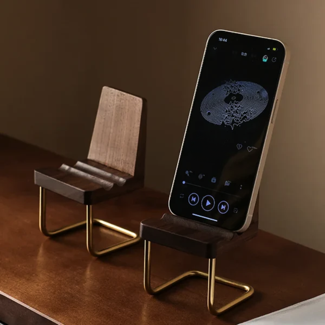 Studio Perch Wood Phone Stand