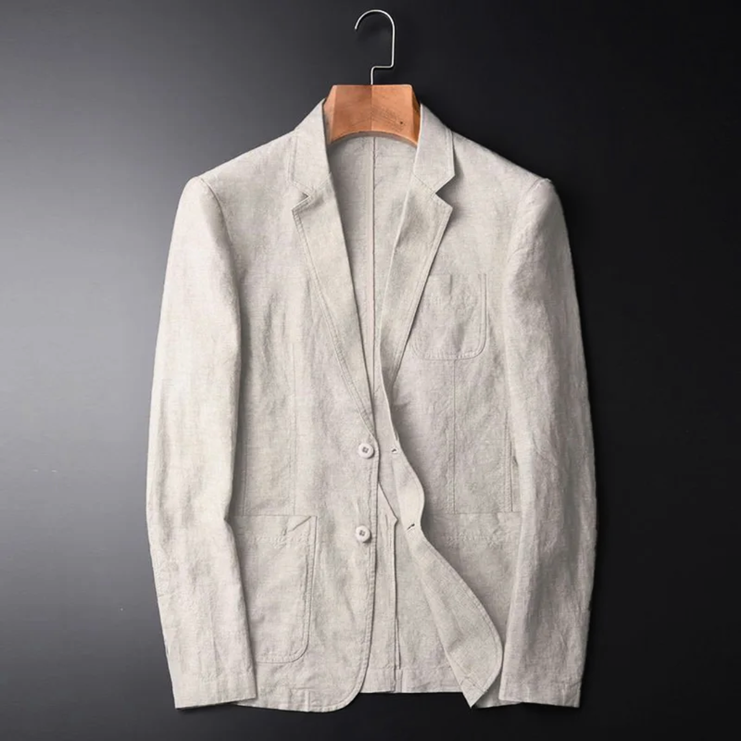 The Alessandro Milano Linen Blazer