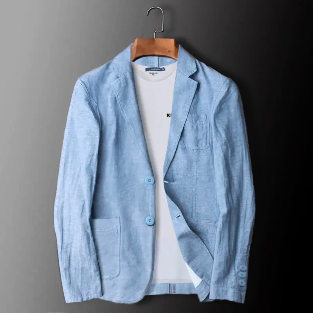 The Alessandro Milano Linen Blazer