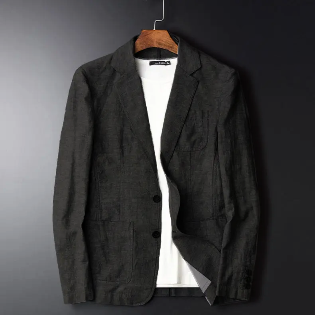 The Alessandro Milano Linen Blazer