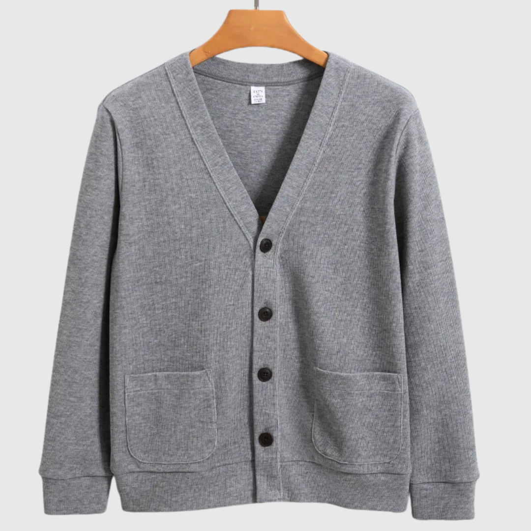 Julian Hawthorne Cotton V-Neck Cardigan