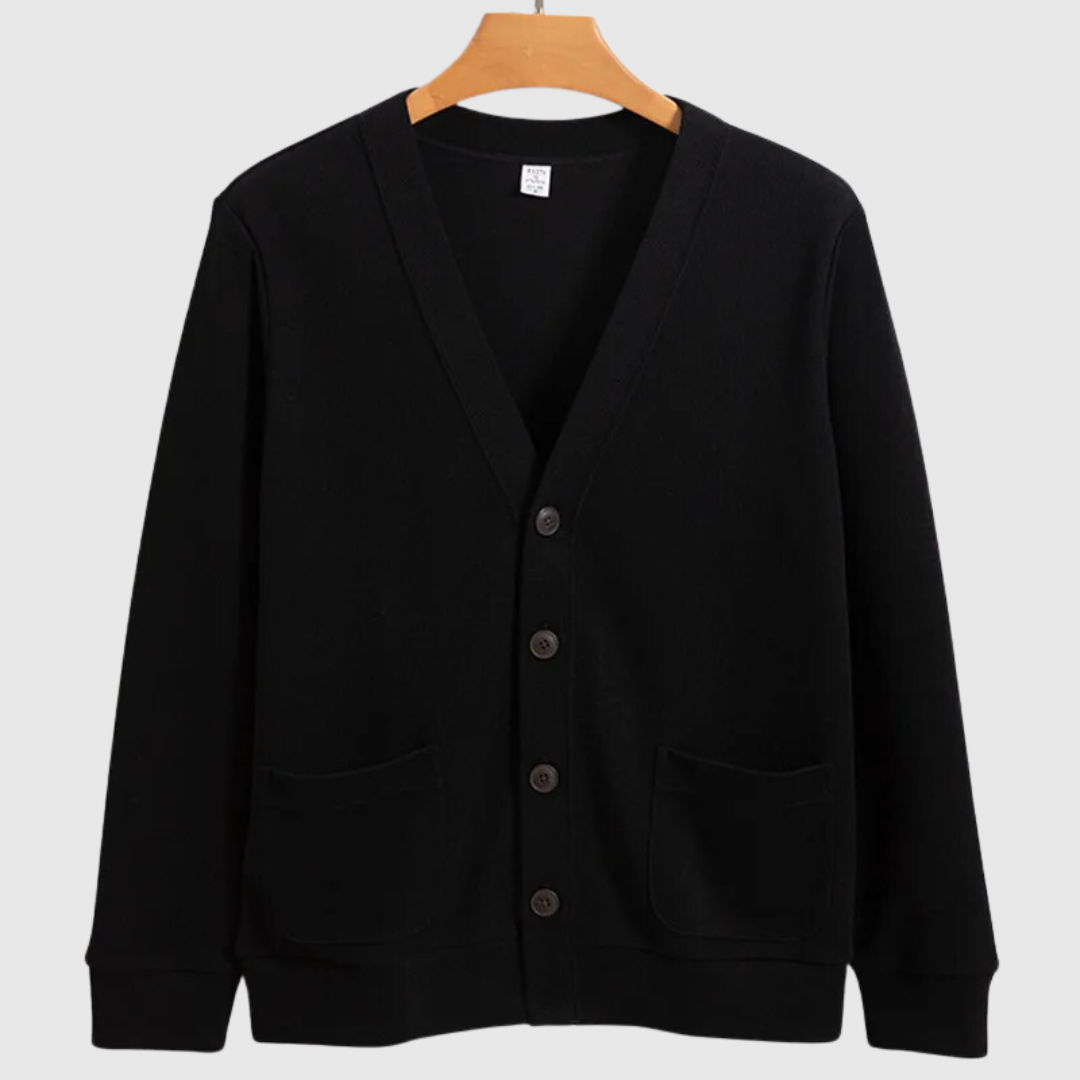 Julian Hawthorne Cotton V-Neck Cardigan