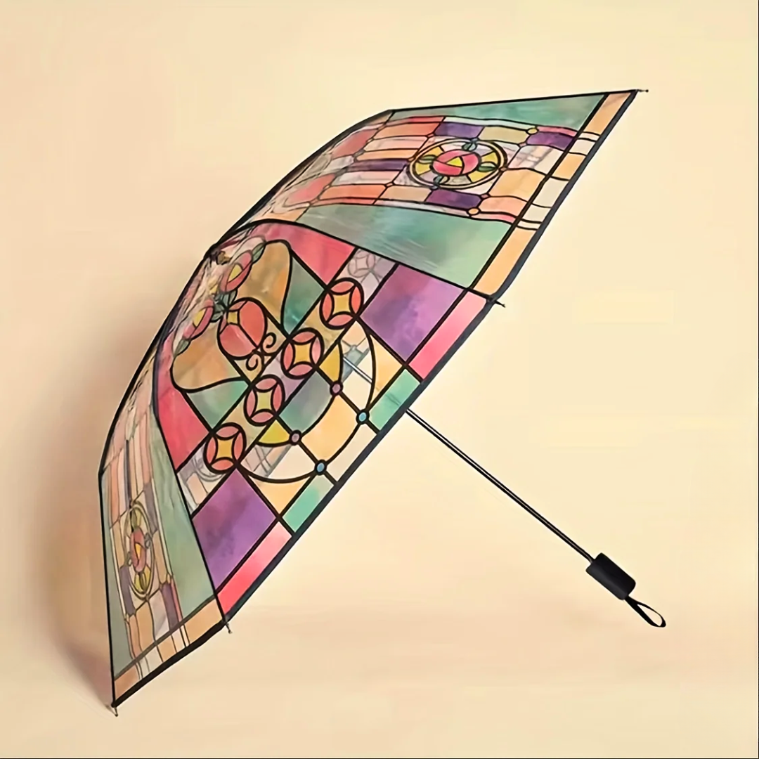 Vitraux Vivant Compact Umbrella