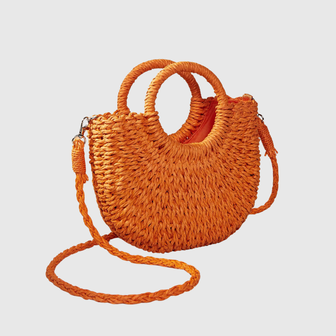 Livia Raffinato Tesoro Woven Satchel