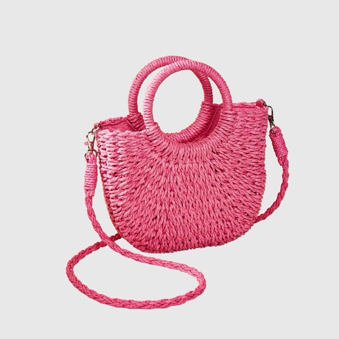 Livia Raffinato Tesoro Woven Satchel