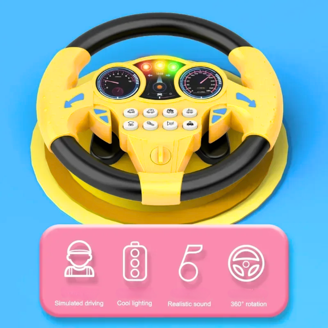 &quot;I&#39;m Driving Too!&quot; Steering Wheel