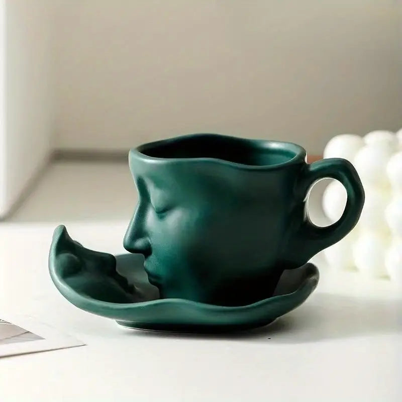 Artistic Face Cup